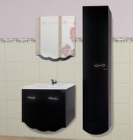 Товар: Тумба под раковину Bellezza Версаль 80 4631113130047 подвесная Черная - фото 3 Тумба под раковину Bellezza Версаль 80 4631113130047 подвесная Черная — фото 3, Тумбы под раковину