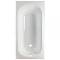 Чугунная ванна Byon B13 140x70 V0000217 с антискользящим покрытием — фото 1, Ванны