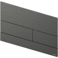 Клавиша смыва Tece Square II 9240846 (9240836) для унитаза PVD Brushed Black Chrome — фото 2, Комплектующие для душевого оборудования