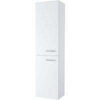 Шкаф пенал Ravak Chrome 39 L X000000542 подвесной Белый глянец — фото 1, Пеналы для ванной комнаты