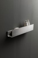 Товар: Металлическая полка Aquanet Магнум 60 334111 Сталь браш - фото 6 Металлическая полка Aquanet Магнум 60 334111 Сталь браш — фото 6, Полки для ванной и душа