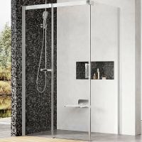 Душевой уголок Ravak Matrix MSDPS 120x80 L 0WLG4U00Z1 профиль Сатин стекло Transparent — фото 1, Прямоугольные душевые уголки