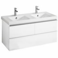 Тумба под раковину Jacob Delafon Odeon Up 120 EB892-N18 подвесная Белая — фото 1, Тумбы под раковину