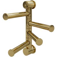 Полотенцедержатель WasserKRAFT K-1054PG поворотный Золото глянцевое — фото 1, Полотенцедержатели