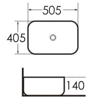 Раковина-чаша Grossman 50 GR-3020 Белая — фото 6, Раковины накладные