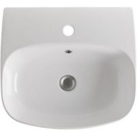 Товар: Раковина Kerasan Nolita 60 534101*1 Белая глянцевая - фото 2 Раковина Kerasan Nolita 60 534101*1 Белая глянцевая — фото 2, Раковины