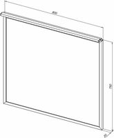 Товар: Зеркало Allen Brau Priority 80 1.31015.03 с подсветкой Латунь браш - фото 8 Зеркало Allen Brau Priority 80 1.31015.03 с подсветкой Латунь браш — фото 8, Зеркала в ванную комнату