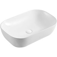 Раковина-чаша WeltWasser Elbach 21434 61 10000003847 Белый глянец — фото 1, Раковины накладные