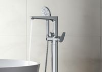 Смеситель для ванны Aquatek Бетта AQ1145CR Хром — фото 4, Смесители напольные