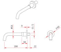 Душевая система Berges Ventas 3R Black 073008 Черная матовая — фото 8, Встраиваемые душевые комплекты