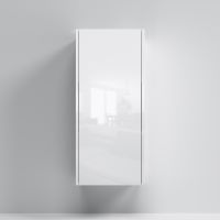 Подвесной шкаф AM.PM Func 40 Белый глянцевый арт-M8FCH04029WG — фото 7, Шкафы для ванной