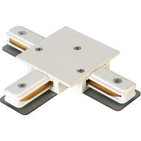 Соединитель Т-образный Crystal Lux CLT 0.2211 02 WH Белый — фото 1, Комплектующие для освещения