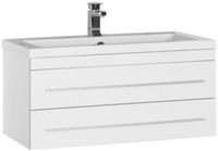 Тумба под раковину Aquanet Верона 90 172335 подвесная Белая — фото 1, Мебель для ванной