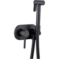 Гигиенический душ со смесителем Allen Brau Priority Черный матовый арт-5.31005-31 — фото 3, Гигиенические души