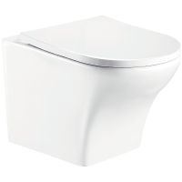 Унитаз WeltWasser Odenbach 004 GL-WT 10000003704 подвесной Белый глянец с сиденьем Микролифт — фото 1, Унитазы