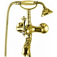 Смеситель для ванны Cezares Margot MARGOT-VDM-03/24-M Золото 24 карат — фото 1, Смеситель для ванны