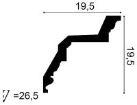Товар: Карниз Orac Decor 2000x195x195 мм арт-C307 - фото 2 Карниз Orac Decor 2000x195x195 мм арт-C307 — фото 2, Карнизы