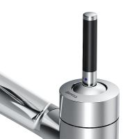 Товар: Смеситель для кухни Damixa Arc 290007464 Хром Черный - фото 3 Смеситель для кухни Damixa Arc 290007464 Хром Черный — фото 3, Смесители