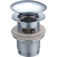 Донный клапан Orange X1-004cr Хром — фото 1, Донные клапаны