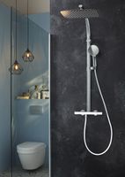 Товар: Верхний душ Jacob Delafon Oblо /Talan Design E20643-CP Хром - фото 6 Верхний душ Jacob Delafon Oblо /Talan Design E20643-CP Хром — фото 6, Душевое оборудование. Душевая программа