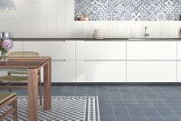 Керамическая плитка Ceramica Ribesalbes Antigua Base Negro PT02244 напольная 20х20 см — фото 3, Керамическая плитка