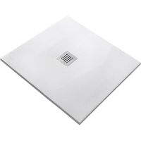 Душевой поддон из искусственного камня Starohome Solid 90х90 1237420 White Matt — фото 1, Душевые поддоны