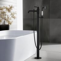 Товар: Смеситель для ванны Aquatek Классик Черный матовый арт-AQ1545MB - фото 2 Смеситель для ванны Aquatek Классик Черный матовый арт-AQ1545MB — фото 2, Смесители напольные