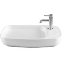 Раковина Allen Brau Liberty 2 70 4.32012.21 Белая матовая — фото 3, Раковины накладные