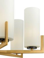 Люстра Maytoni Modern Fortano Белая Латунь арт-MOD089PL-06BS — фото 2, Люстры