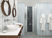 Керамическая плитка AltaCera Shape Graphite WT9SHP25 настенная 24,9х50 см — фото 3, Керамическая плитка