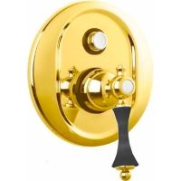 Смеситель для душа Cezares Margot MARGOT-VDIM-03/24-N Золото 24 карат — фото 1, Смеситель для душа