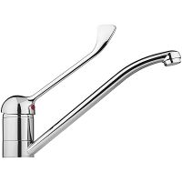 Смеситель для раковины Nofer 07200.B Глянцевая нержавеющая сталь — фото 1, Смесители для раковины