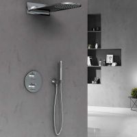 Товар: Душевая система Vincea VSFW-104TCH с термостатом Хром - фото 4 Душевая система Vincea VSFW-104TCH с термостатом Хром — фото 4, Встраиваемые душевые комплекты