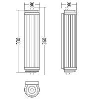 Товар: Светильник Devon&Devon Chicago DECHICAGOCR/LD Хром - фото 7 Светильник Devon&Devon Chicago DECHICAGOCR/LD Хром — фото 7, Аксессуары для ванной