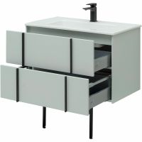 Тумба под раковину Allen Brau Reality 80 1.32005.PWM подвесная Папирус матовый — фото 47, Тумбы под раковину