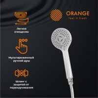 Смеситель для ванны Orange Dia M45-211cr универсальный Хром — фото 9, Смесители