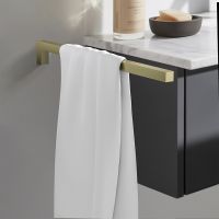 Полотенцедержатель Timo Selene 17051/17 Золото матовое — фото 2, Полотенцедержатели