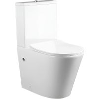 Унитаз компакт Ceruttispa Sella GW CT9864 с бачком и сиденьем Микролифт — фото 1, Напольные унитазы