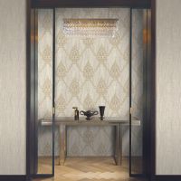 Обои Emiliana Parati Amuleto 83506 Винил на флизелине (1,06*10,05) Белый/Бежевый, Дамаск/Мрамор — фото 2, Обои для стен