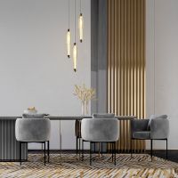 Товар: Подвесной светильник Maytoni Modern Verticale MOD308PL-L9CG3K Коньячный Хром - фото 4 Подвесной светильник Maytoni Modern Verticale MOD308PL-L9CG3K Коньячный Хром — фото 4, Подвесные светильники