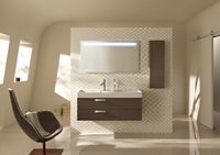 Раковина Jacob Delafon Rythmik 120 EXM112-00 двойная Белый — фото 3, Раковины подвесные