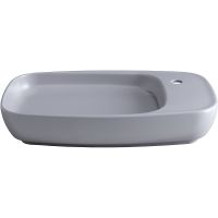 Раковина Allen Brau Liberty 2 70 4.32012.AN Антрацит — фото 8, Раковины накладные