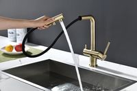 Смеситель для кухни Paulmark Serpentine Se213222-BR Бронза — фото 16, Смесители для кухни