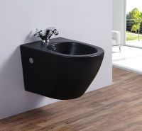 Биде Esbano Lirio ESVBLIRIBM подвесное Черное матовое — фото 2, Биде подвесные