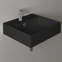 Товар: Раковина Simas Agile 51 AG51 nero matt*1 Черная матовая - фото 2 Раковина Simas Agile 51 AG51 nero matt*1 Черная матовая — фото 2, Раковины