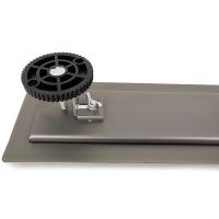 Душевой лоток Esbano Meta 80 M-RAIN-80GM ESTRMETRAIN80GM с решеткой Оружейная сталь — фото 5, Душевые лотки