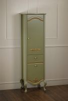 Шкаф пенал Migliore Impero 48 R Оливковый арт-26067 — фото 2, Пеналы для ванной комнаты