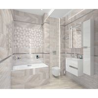 Товар: Керамическая мозаика Laparet Diadema бежевый-белый 30х30 см - фото 2 Керамическая мозаика Laparet Diadema бежевый-белый 30х30 см — фото 2, Керамическая плитка