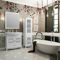 Товар: Тумба под раковину Opadiris Омега 75 00-00007357 Белая матовая - фото 7 Тумба под раковину Opadiris Омега 75 00-00007357 Белая матовая — фото 7, Мебель для ванной