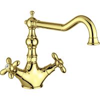 Смеситель для кухни Migliore Princeton Plus 18277 Золото — фото 1, Смесители для кухни